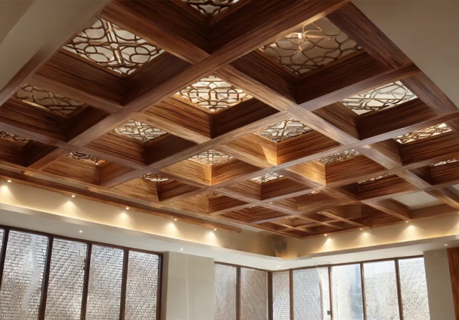 Fancy Wooden False Ceiling Solution in hyderabad, karnataka, telangana, india