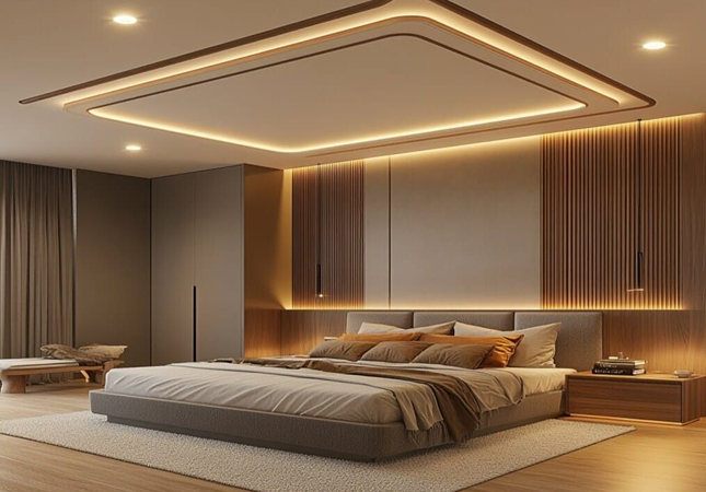 Wooden False Ceiling