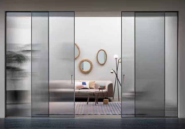 Glass Partition, Doors