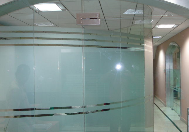 Glass Partition, Doors
