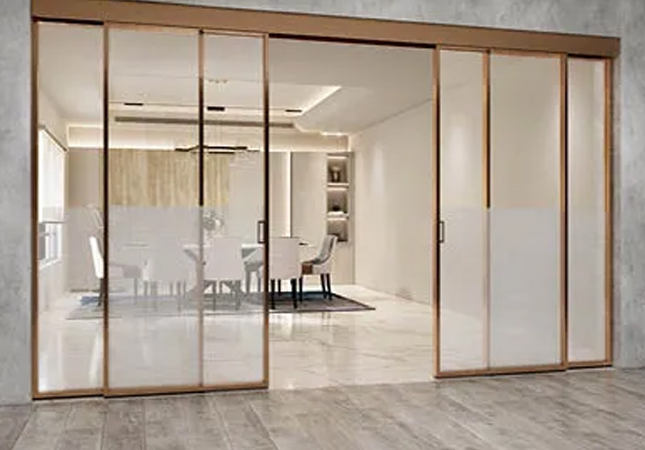 Glass Partition, Doors