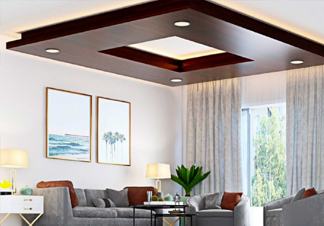 Wooden False Ceiling